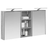 Vidaxl badkamerkastenset 3 st 116 x 16 x 62,5 cm bewerkt hout