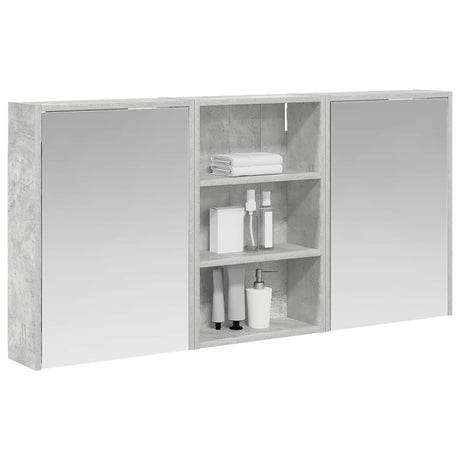 Vidaxl badkamerkastenset 3 st 126 x 16 x 62.5 cm bewerkt hout