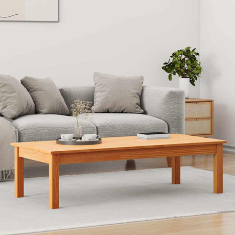 Vidaxl salontafel max bruin 110 x 50 x 30 cm massief grenenhout