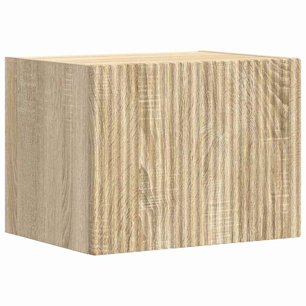 Vidaxl tv wandkast 39 x 31 x 29,5 cm sonoma bewerkt hout