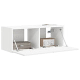 Vidaxl tv wandkast 78,5 x 30 x 29,5 cm wit bewerkt hout