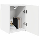 Vidaxl tv wandkast 30 x 31 x 40 cm wit bewerkt hout