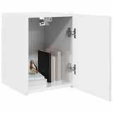 Vidaxl tv wandkast 30 x 31 x 40 cm glanzend wit bewerkt hout