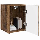 Vidaxl tv wandkast 2 st oud hout bewerkt hout