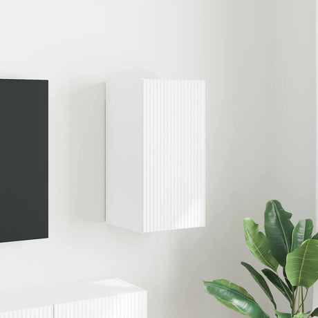Vidaxl tv wandkast 30 x 31 x 60 cm wit bewerkt hout