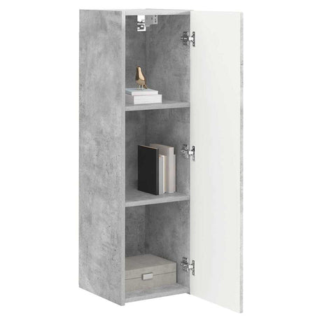 Vidaxl tv wandkast 30 x 31 x 100 cm betongrijs bewerkt hout