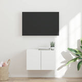 Vidaxl tv-wandkast 59,5 x 31 x 40 cm wit bewerkt hout