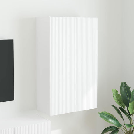 Vidaxl tv-wandkast 59,5 x 31 x 100 cm wit bewerkt hout