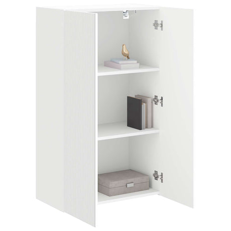 Vidaxl tv-wandkast 59,5 x 31 x 100 cm wit bewerkt hout