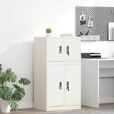 Vidaxl opbergkast wit 60 x 40 x 40 cm staal