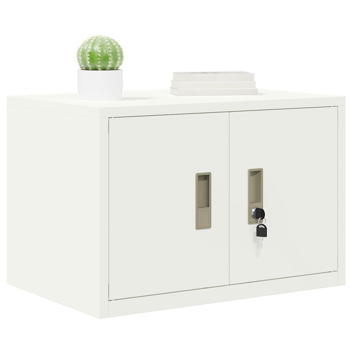 Vidaxl opbergkast wit 60 x 40 x 40 cm staal
