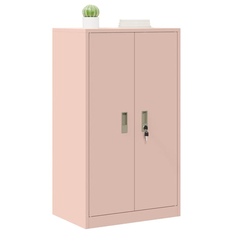 Vidaxl opbergkast roze 60 x 40 x 90 cm staal