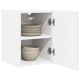 Vidaxl hangkast 2 st wit bewerkt hout