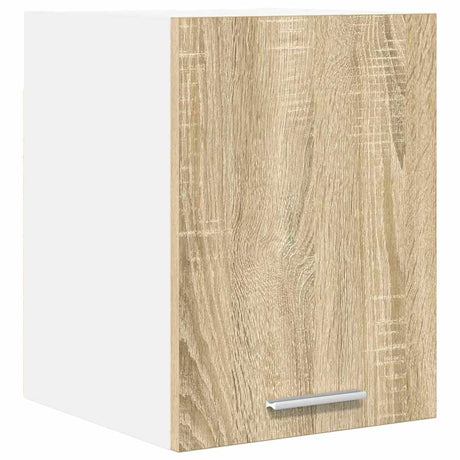 Vidaxl hangkast sonoma eik en wit 30 x 31 x 40 cm bewerkt hout