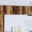Vidaxl hangkast oude hout en wit 60 x 31 x 40 cm bewerkt hout