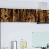Vidaxl hangkast gerookt eiken 80 x 31 x 40 cm bewerkt hout