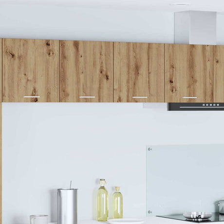 Vidaxl hangkast artisan eiken 80 x 31 x 40 cm bewerkt hout