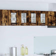 Vidaxl hangkast gerookt eiken 60 x 31 x 40 cm bewerkt hout