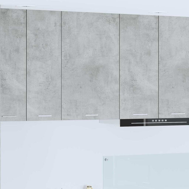 Vidaxl hangkast beton grijs en wit 50 x 31 x 80 cm bewerkt hout