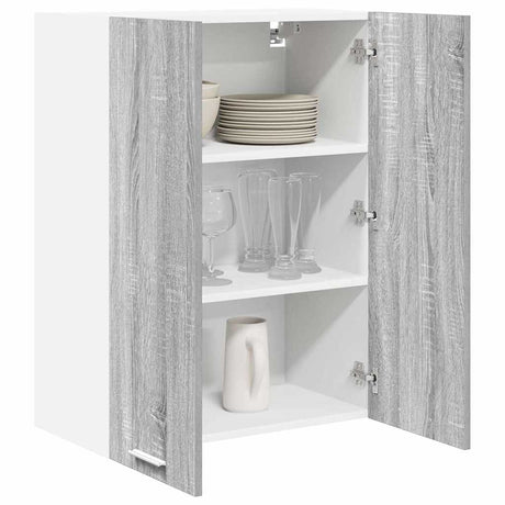 Vidaxl hangkast grijs sonoma 60 x 31 x 80 cm bewerkt hout
