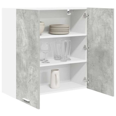 Vidaxl hangkast beton grijs 80 x 31 x 80 cm bewerkt hout