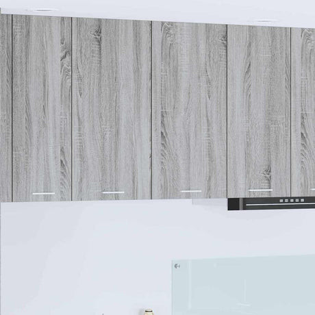 Vidaxl hangkast grijs sonoma 80 x 31 x 80 cm bewerkt hout