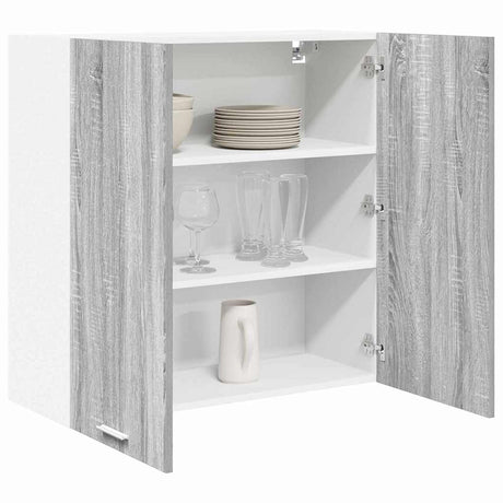 Vidaxl hangkast grijs sonoma 80 x 31 x 80 cm bewerkt hout