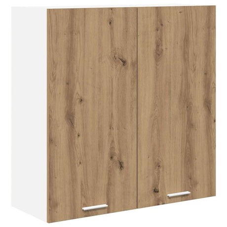 Vidaxl hangkast artisan eiken 80 x 31 x 80 cm bewerkt hout