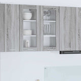 Vidaxl hangkast grijs sonoma 40 x 31 x 80 cm bewerkt hout