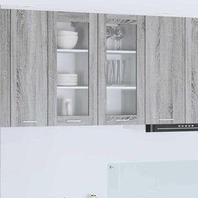 Vidaxl hangkast grijs sonoma 40 x 31 x 80 cm bewerkt hout
