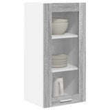 Vidaxl hangkast grijs sonoma 40 x 31 x 80 cm bewerkt hout