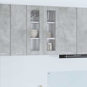 Vidaxl hangkast beton grijs 60 x 31 x 80 cm bewerkt hout