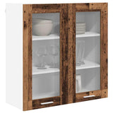 Vidaxl hangkast oudhout 80 x 31 x 80 cm bewerkt hout