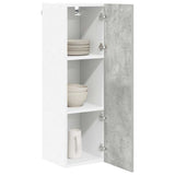 Vidaxl hangkast beton grijs 30 x 31 x 100 cm bewerkt hout