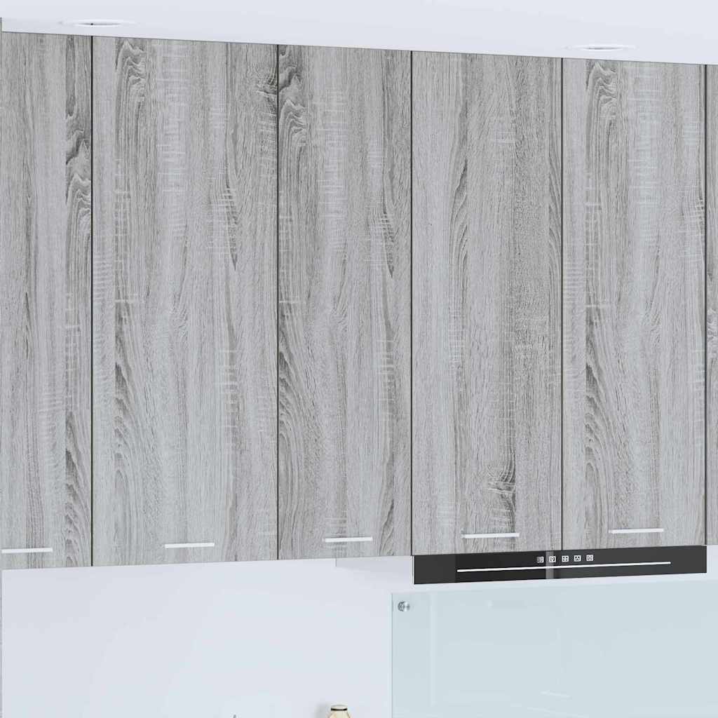 Vidaxl hangkast grijs sonoma 30 x 31 x 100 cm bewerkt hout