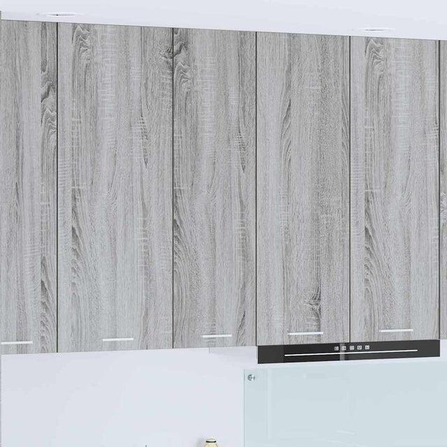 Vidaxl hangkast grijs sonoma 30 x 31 x 100 cm bewerkt hout