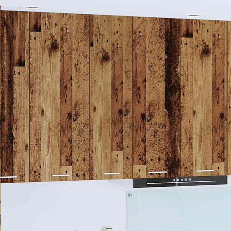 Vidaxl hangkast oudhout 30 x 31 x 100 cm bewerkt hout
