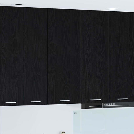 Vidaxl hangkast zwart eiken 40 x 31 x 100 cm bewerkt hout