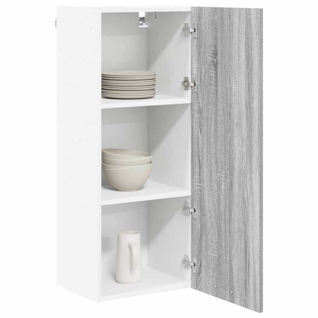 Vidaxl hangkast grijs sonoma 40 x 31 x 100 cm bewerkt hout