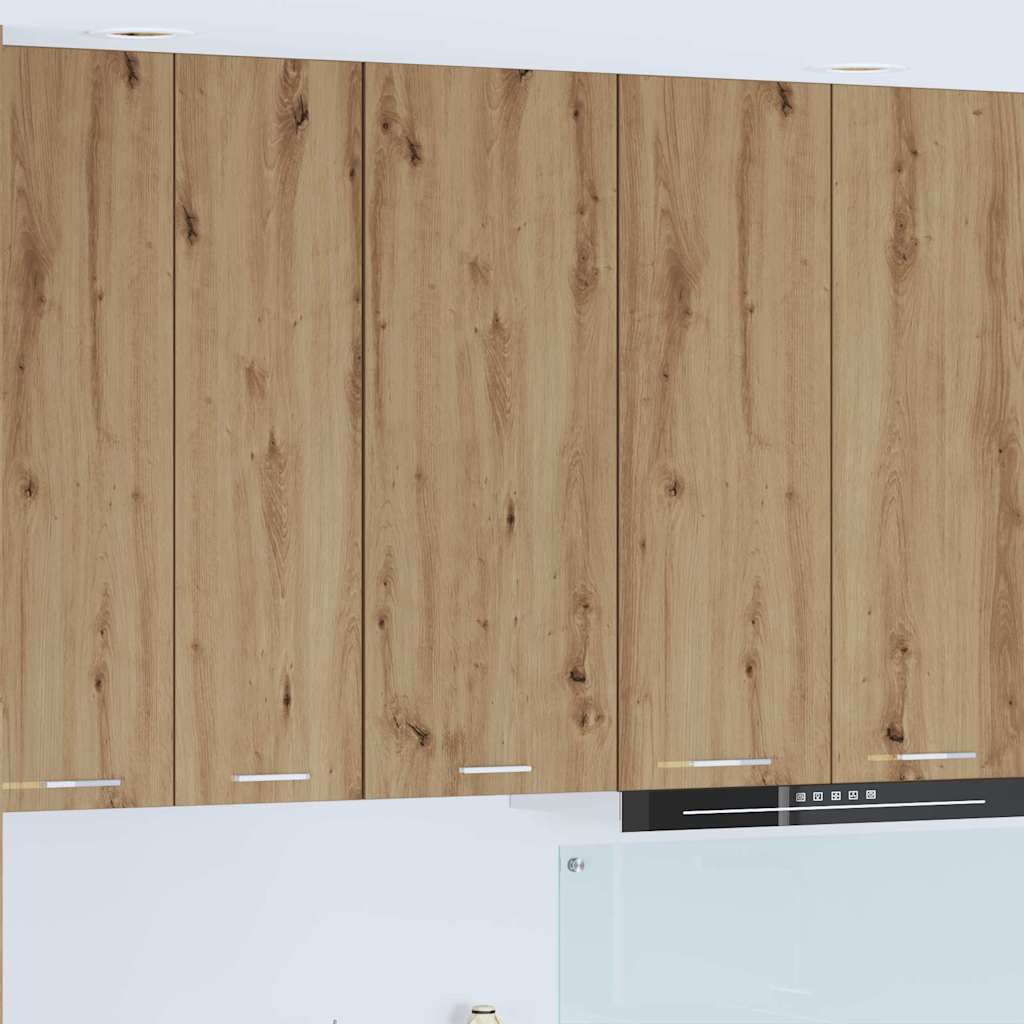 Vidaxl hangkast artisan eiken 40 x 31 x 100 cm bewerkt hout