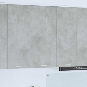 Vidaxl hangkast beton grijs en wit 50 x 31 x 100 cm bewerkt hout