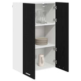 Vidaxl hangkast zwart eiken 60 x 31 x 100 cm bewerkt hout