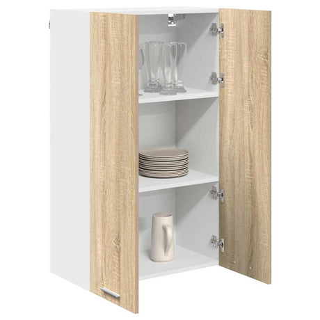Vidaxl hangkast sonoma eiken 60 x 31 x 100 cm bewerkt hout