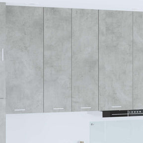Vidaxl hangkast beton grijs 60 x 31 x 100 cm bewerkt hout