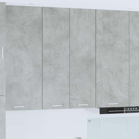 Vidaxl hangkast beton grijs 60 x 31 x 100 cm bewerkt hout