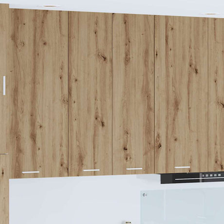 Vidaxl hangkast artisan eiken 60 x 31 x 100 cm bewerkt hout
