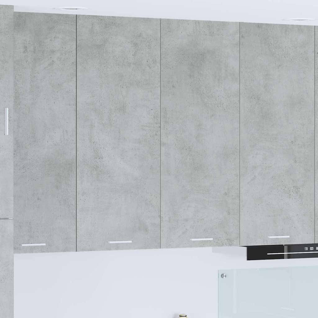 Vidaxl hangkast beton grijs 80 x 31 x 100 cm bewerkt hout
