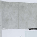 Vidaxl hangkast beton grijs 80 x 31 x 100 cm bewerkt hout