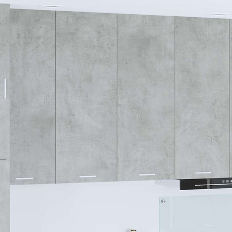 Vidaxl hangkast beton grijs 80 x 31 x 100 cm bewerkt hout