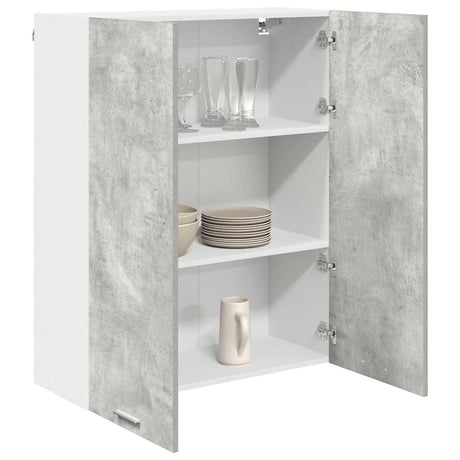 Vidaxl hangkast beton grijs 80 x 31 x 100 cm bewerkt hout